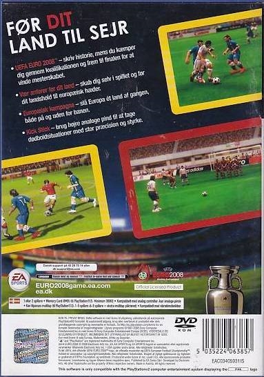 UEFA Euro 2008 - PS2 (Genbrug)